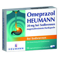 OMEPRAZOL Heumann akut 20 mg magensaftr.Hartkps.