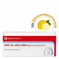 NAC AL akut 600 mg Brausetabletten zur Erleichterung des Abhustens b. erkältungsbedingter Bronchitis