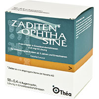 ZADITEN ophtha sine 0,25 mg/ml Augentr.Einzeldos.