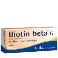 BIOTIN BETA 5 Tabletten