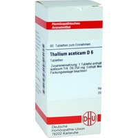 THALLIUM ACETICUM D 6 Tabletten