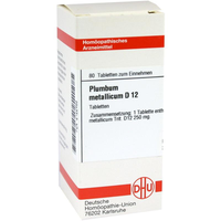 PLUMBUM METALLICUM D 12 Tabletten