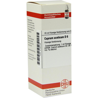 CUPRUM ACETICUM D 6 Dilution