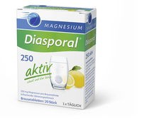 MAGNESIUM DIASPORAL 250 aktiv Brausetabletten