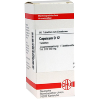 CAPSICUM D 12 Tabletten