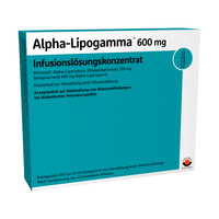 ALPHA-LIPOGAMMA 600 mg Infusionslösungskonz.