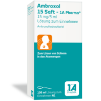 AMBROXOL 15 Saft-1A Pharma