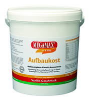 MEGAMAX Aufbaukost Vanille Pulver
