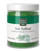 ALLGÄUER LATSCHENK. Sole Fußbad