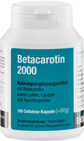 BETA CAROTIN 2000 Kapseln