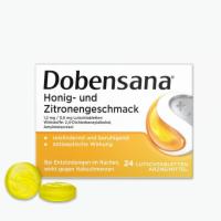 DOBENSANA Honig- u.Zitronengeschm.1,2mg/0,6mg Lut. (bisher: DOBENDAN Strepsils Syn.Hon.Zit)