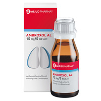 Ambroxol AL Saft zur Erleichterung des Abhustens bei erkältungsbedingter Bronchitis (Schleimlöser)