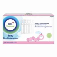 OTRINATURAL Baby Einzeldosispipetten 20X5 ml (bevor RHINOMER babysanft Meerwasser 5ml Einzeldosispip.)