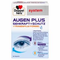 DOPPELHERZ Augen plus Sehkraft+Schutz system Kaps.