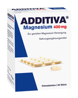 ADDITIVA Magnesium 400 mg Filmtabletten
