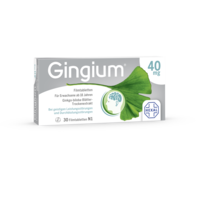 GINGIUM 40 mg Filmtabletten