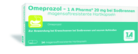 OMEPRAZOL-1A Pharma 20 mg bei Sodbrennen HKM