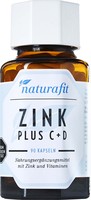 NATURAFIT Zink Plus C+D Kapseln