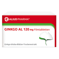 Ginkgo AL 120 mg Filmtabletten bei altersbedingten Gedächtniseinbußen mit leichter Demenz