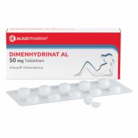 Dimenhydrinat AL 50 mg Tabletten bei Übelkeit und Erbrechen und Schwindel