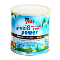FOR YOU eiweiß power Schoko Pulver