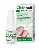 CICLOPOLI gegen Nagelpilz wirkstoffhalt.Nagellack 3.3 ml * (bevor CICLOPOLI 8% Nagellack)
