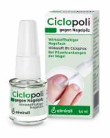 CICLOPOLI gegen Nagelpilz wirkstoffhalt.Nagellack 6.6 ml (bevor CICLOPOLI 8% Nagellack)