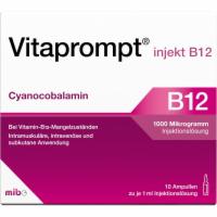 VITAPROMPT injekt B12 1000 µg Injektionslösung 10X1 ml (bevor Jenapharm)
