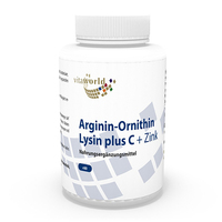 ARGININ-ORNITHIN-Lysin Plus C+Zink Kapseln
