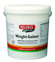 WEIGHT GAINER Megamax Erdbeere Pulver