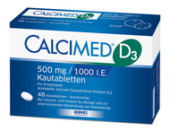 CALCIMED D3 500 mg/1000 I.E. Kautabletten