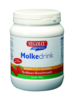 MOLKE DRINK Megamax Erdbeer Pulver