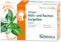 SIDROGA Hals- und Rachen-Gurgeltee Filterbeutel