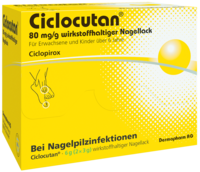 CICLOCUTAN 80 mg/g wirkstoffhaltiger Nagellack