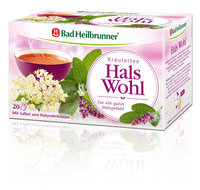 BAD HEILBRUNNER Kräutertee Hals Wohl Filterbeutel