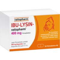 IBU-LYSIN-ratiopharm 684 mg (=400mg Ibuprofen) Filmtabletten