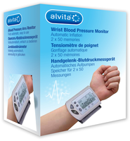 ALVITA Blutdruckmessgerät Handgelenk