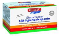 MEGAMAX Sättigungskapseln Glucomannan