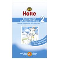 HOLLE Bio Folgemilch 2 auf Ziegenmilchbasis Pulver