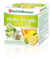 BAD HEILBRUNNER heiße Zitrone m.Limette Pyr.Btl.