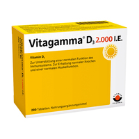 VITAGAMMA D3 2.000 I.E. Vitamin D3 NEM Tabletten