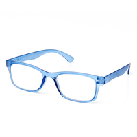 LETTORI Meets Color Lesebrille 2,5 matt hellblau