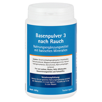 BASENPULVER 3 nach Rauch