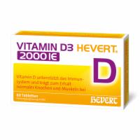 VITAMIN D3 HEVERT 2000 I.E. Tabletten