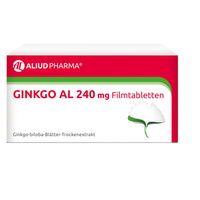 Ginkgo AL 240 mg Filmtabletten bei altersbedingten Gedächtniseinbußen mit leichter Demenz