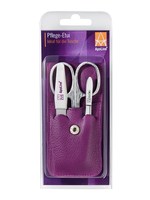APOLINE Manicure Etui 3teilig lila