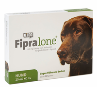FIPRALONE 268 mg Lsg.z.Auftropf.f.große Hunde
