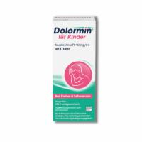 DOLORMIN für Kinder Ibuprofensaft 40 mg/ml Susp.
