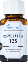 NATURAFIT Resveratrol 125 Kapseln