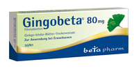 GINGOBETA 80 mg Filmtabletten